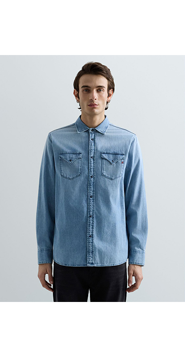 ヴィンテージメイク デニムシャツ